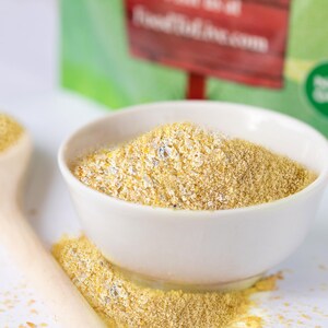 Organic Old Fashioned Cornmeal Coarse — Non-GMO, Whole Grain Corn Flour, Coarse, Kosher, Great for Baking Cornbread, Muffins image 5