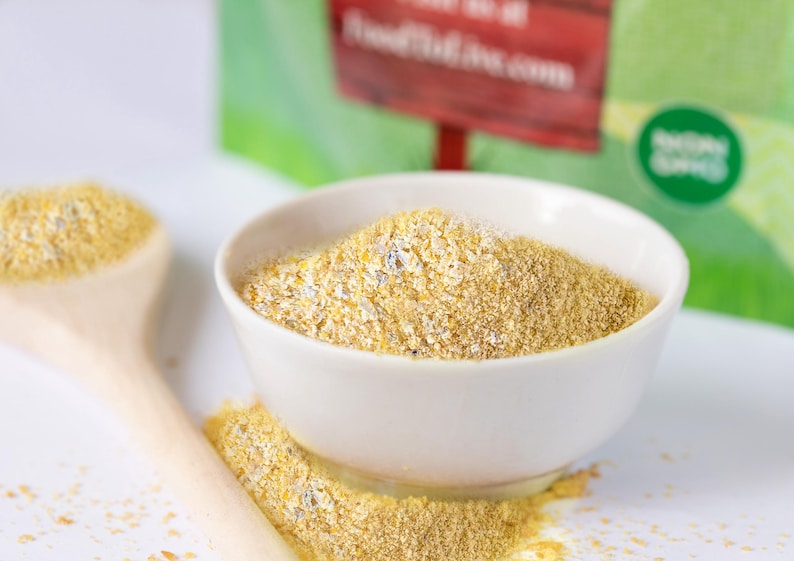 Organic Old Fashioned Cornmeal Coarse — Non-GMO, Whole Grain Corn Flour, Coarse, Kosher, Great for Baking Cornbread, Muffins image 5