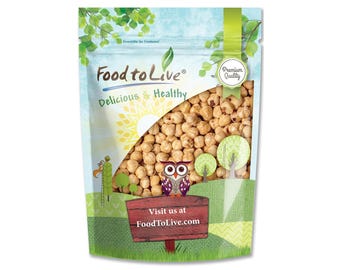 Dry Roasted Blanched Hazelnuts with Himalayan Salt – Oven Roasted Lightly Salted Whole Filberts, No Oil Added, Keto, Vegan, Bulk