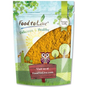 Turmeric Powder — Ground Turmeric Root, Kosher, Raw, Vegan, Sirtfood