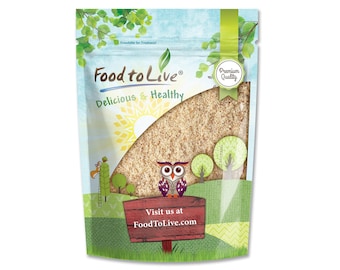 California Unblanched Almond Flour — Natural, Finely Milled with Skin On, Raw Kosher Vegan Keto Paleo, Low Carb Low Sodium
