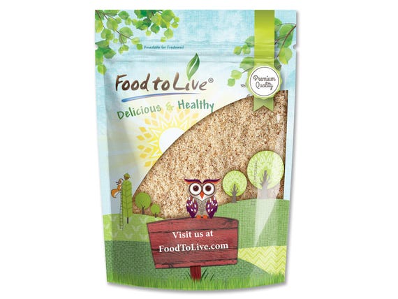 California Unblanched Almond Flour — Natural, Finely Milled with Skin On, Raw Kosher Vegan Keto Paleo, Low Carb Low Sodium