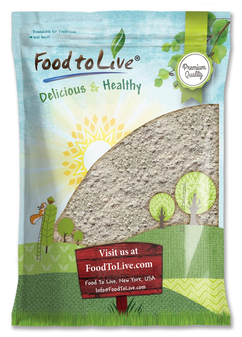 Psyllium Husk Powder - Pure, Kosher, Vegan, Keto, Unflavored, Finely Ground, Bulk, Mixes Well, Rich in Soluble Fiber. bild 2