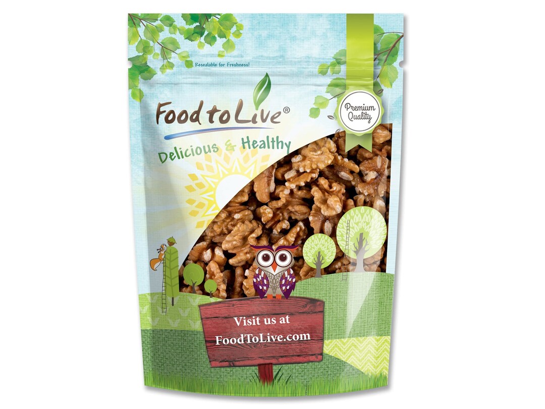 Organic Walnut Halves and Pieces - Left Coast Organics