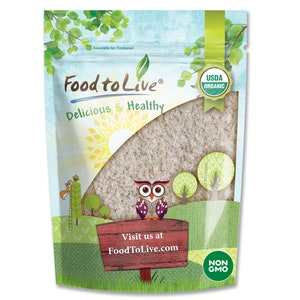 Organic Einkorn Whole Wheat Flour – Non-GMO, Vegan. Good Source of Protein, Fiber, and Vitamins