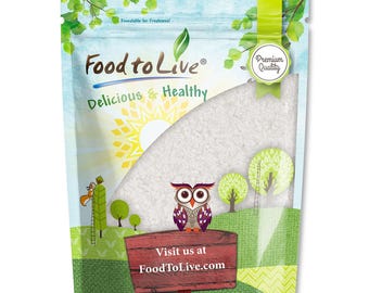 Mediterranean Medium Sea Salt – Vegan, Kosher, Bulk – by Food to Live