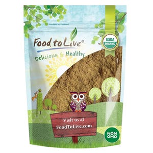Organic Ginger Root Powder – Non-GMO, Kosher, Bulk, Raw Ground Ginger Root, Flour, Sirtfood image 1