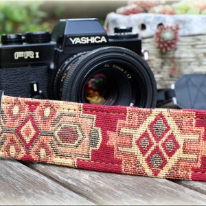 Camera strap ISTANBUL in different designs for DSLR or system camera image 1