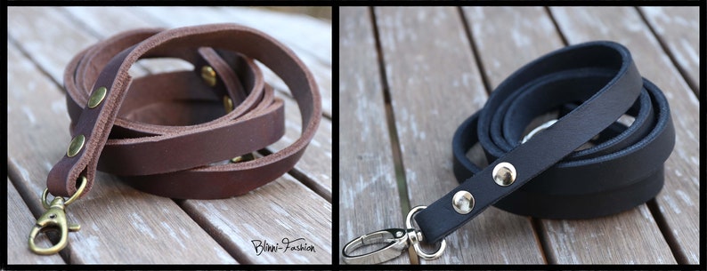 Leather camera strap in vintage style for DSLR camera, camera strap in 10 colours, choose length image 7