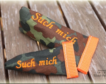 Tug HIDE & SEEK for your Jeans pocket camo, Mini Tug toy, toys for dogs, dummy, search activity game in Camouflage