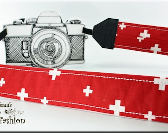 Camera strap SUISS CROSS  for DSLR or system camera