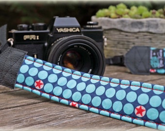 Camera strap Dots for DSLR or system camera