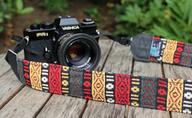 Camera strap ISTANBUL in different designs for DSLR or system camera image 1