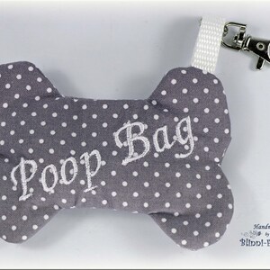 PoOP BAG bolsa bolsa poUCH, Sht sucede o con WUNSCHNAME, bolsa para faeces bolsa embolsa dispensador de bolsa, soporte de bolsa de heces imagen 4