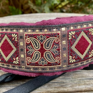 SAMPLE SALE Dog Collar in different colors, Pull Stop Collar for Dogs, Martingale, Rhodesian Ridgeback, Africa