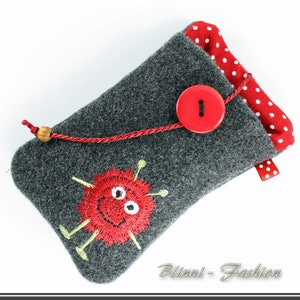 Mobile Phone Case KEEP CALM... Cupid or flower, mobile pouch for iphone, Samsung and others image 8