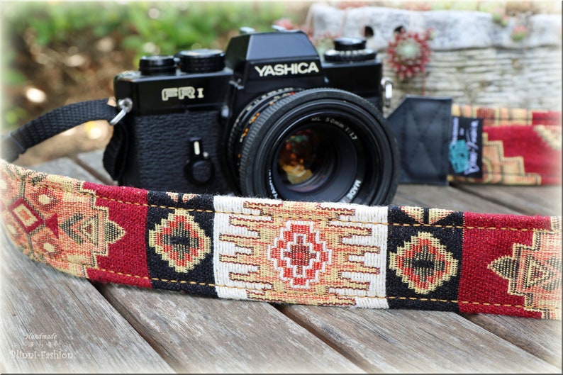 Camera strap ISTANBUL in different designs for DSLR or system camera image 7