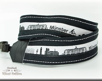 MÜNSTER - Camera strap - SKYLINE Camerastrap for DSLR or system camera