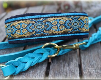 Dog collar Oriental, Martingale,