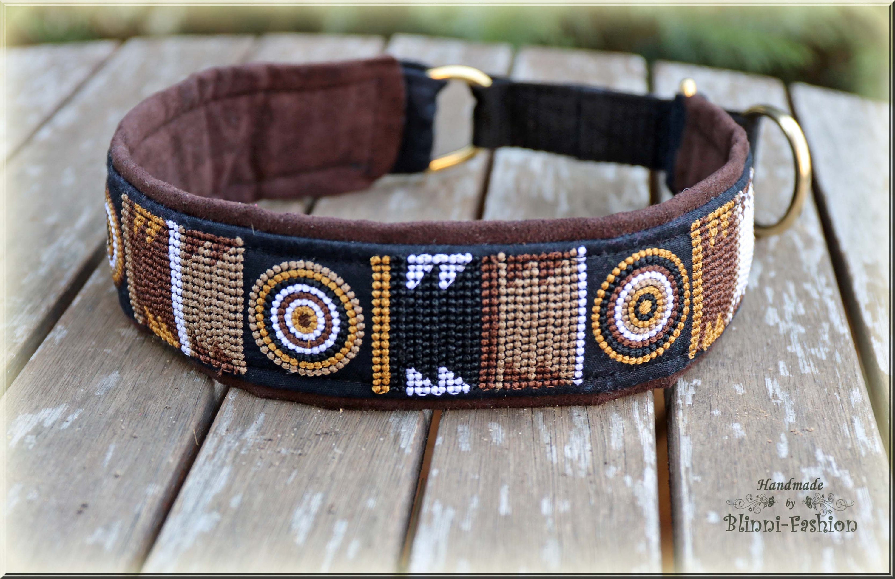 Hundehalsband MASSAI Zugstopp Halsband für Hunde in drei Etsy