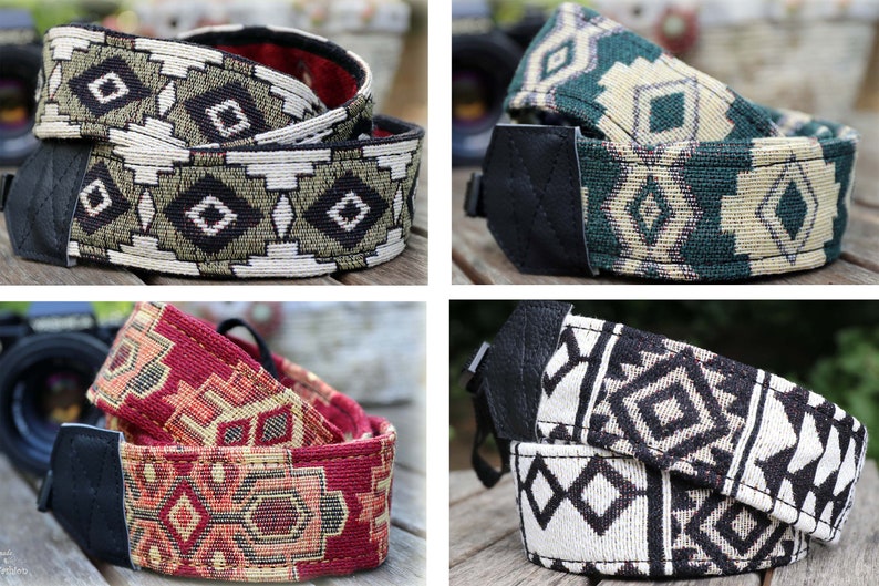 Camera strap ISTANBUL in different designs for DSLR or system camera image 8