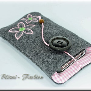 Mobile Phone Case KEEP CALM... Cupid or flower, mobile pouch for iphone, Samsung and others image 6