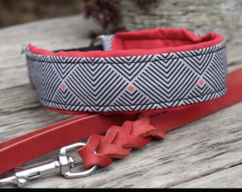 Dog collar GEO, Martingale, 3 colors to choose from