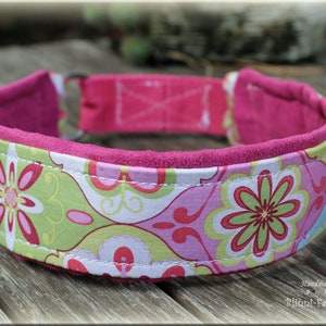 Dog collar, Martingale, romantic, light rose image 7