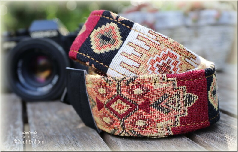 Camera strap ISTANBUL in different designs for DSLR or system camera image 8