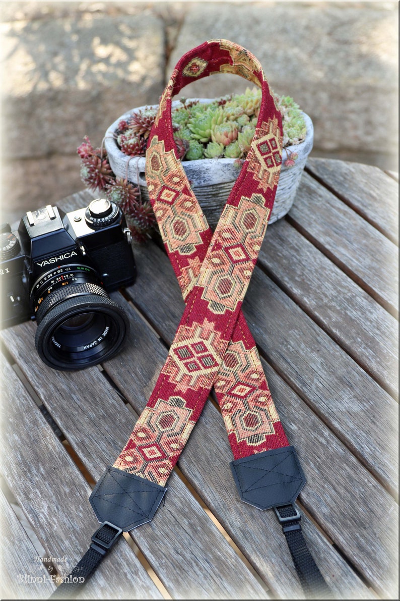 Camera strap ISTANBUL in different designs for DSLR or system camera image 3