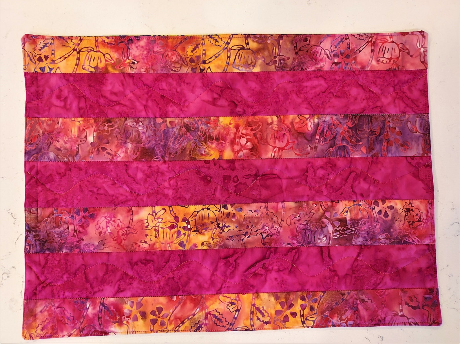 Assorted Batik Placemats 4 Piece Set of Batik Placemats Etsy