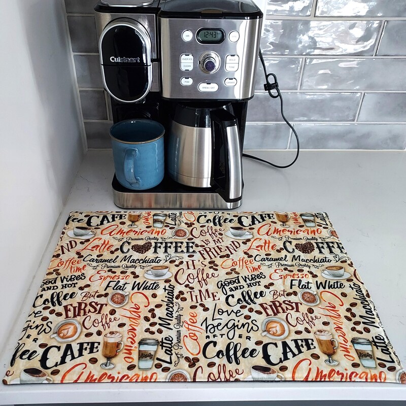 Coffee Mat - Etsy