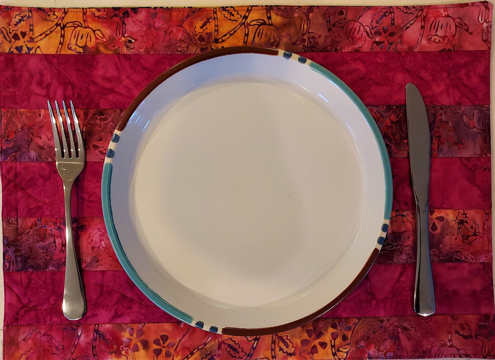 Assorted Batik Placemats 4 Piece Set of Batik Placemats Etsy