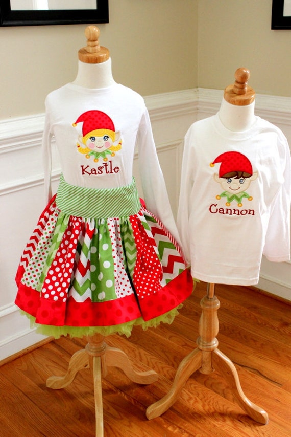 Matching Brother And Sister Christmas Outfits Sibling Elf Etsy image 0 - Matching Brother And Sister Christmas Outfits Sibling Elf Etsy