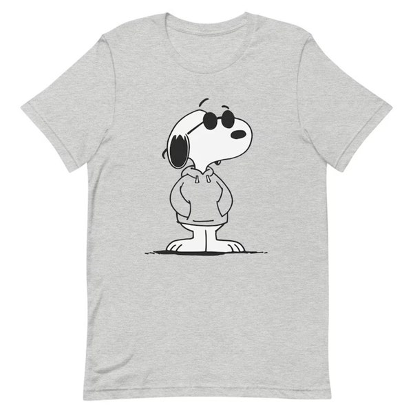 CHEMISE SNOOPY VINTAGE / Chemises de dessins animés / Charlie Brown, Woodstock, Joe Cool, Rare Snoopy