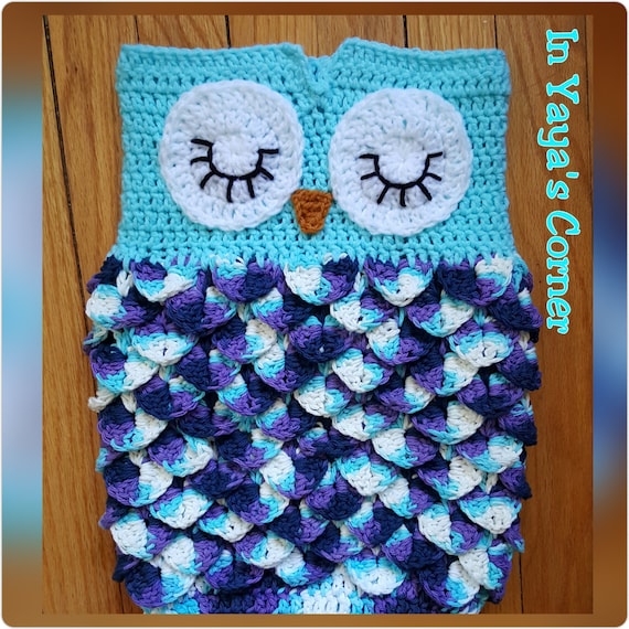 Crochet owl online cocoon