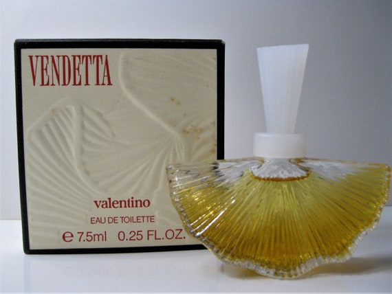 Valentino Vendetta Donna 90 s Vintage Eau De Toilette Miniature in