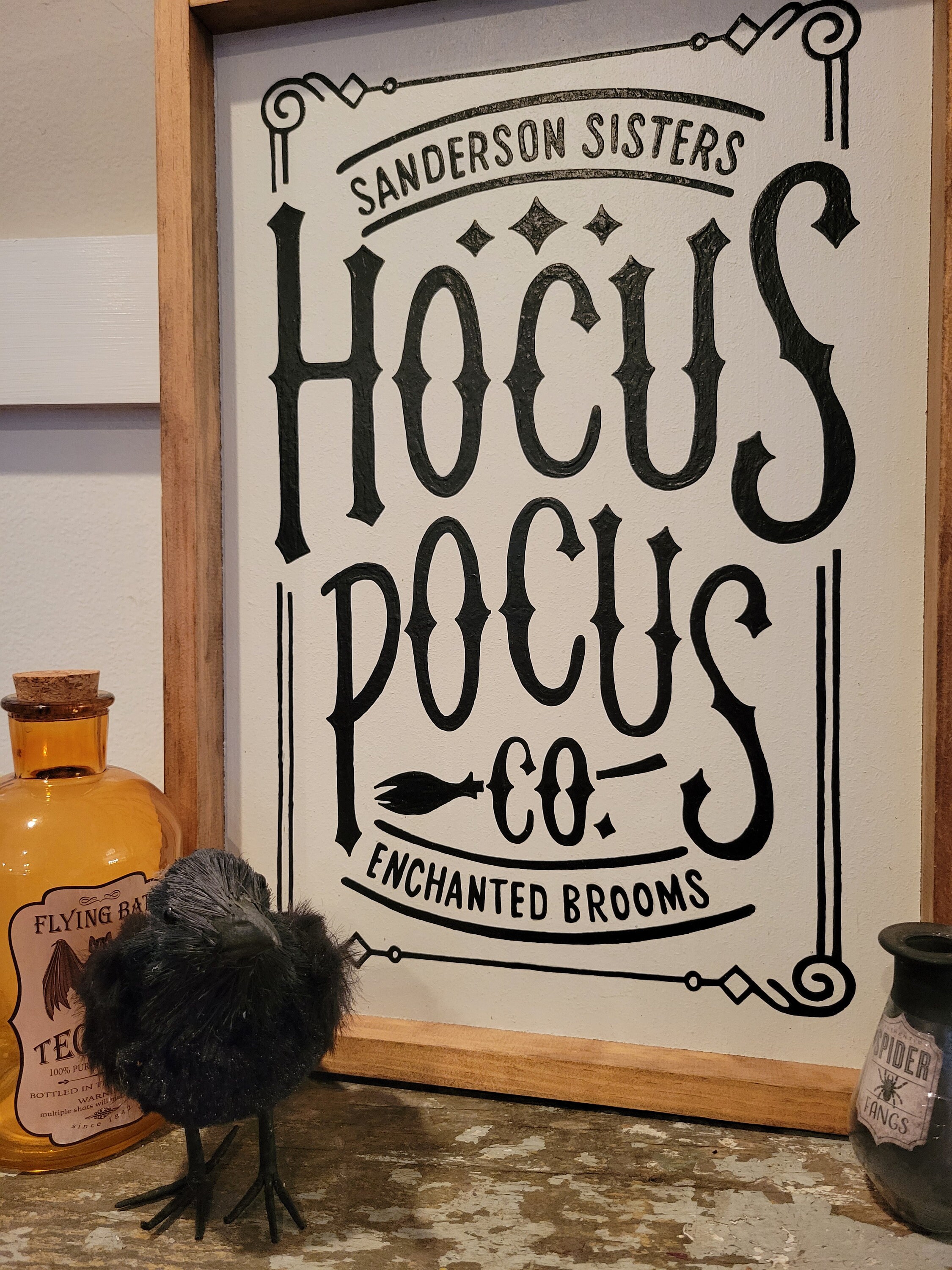 Hocus Pocus Wood Sign - Etsy