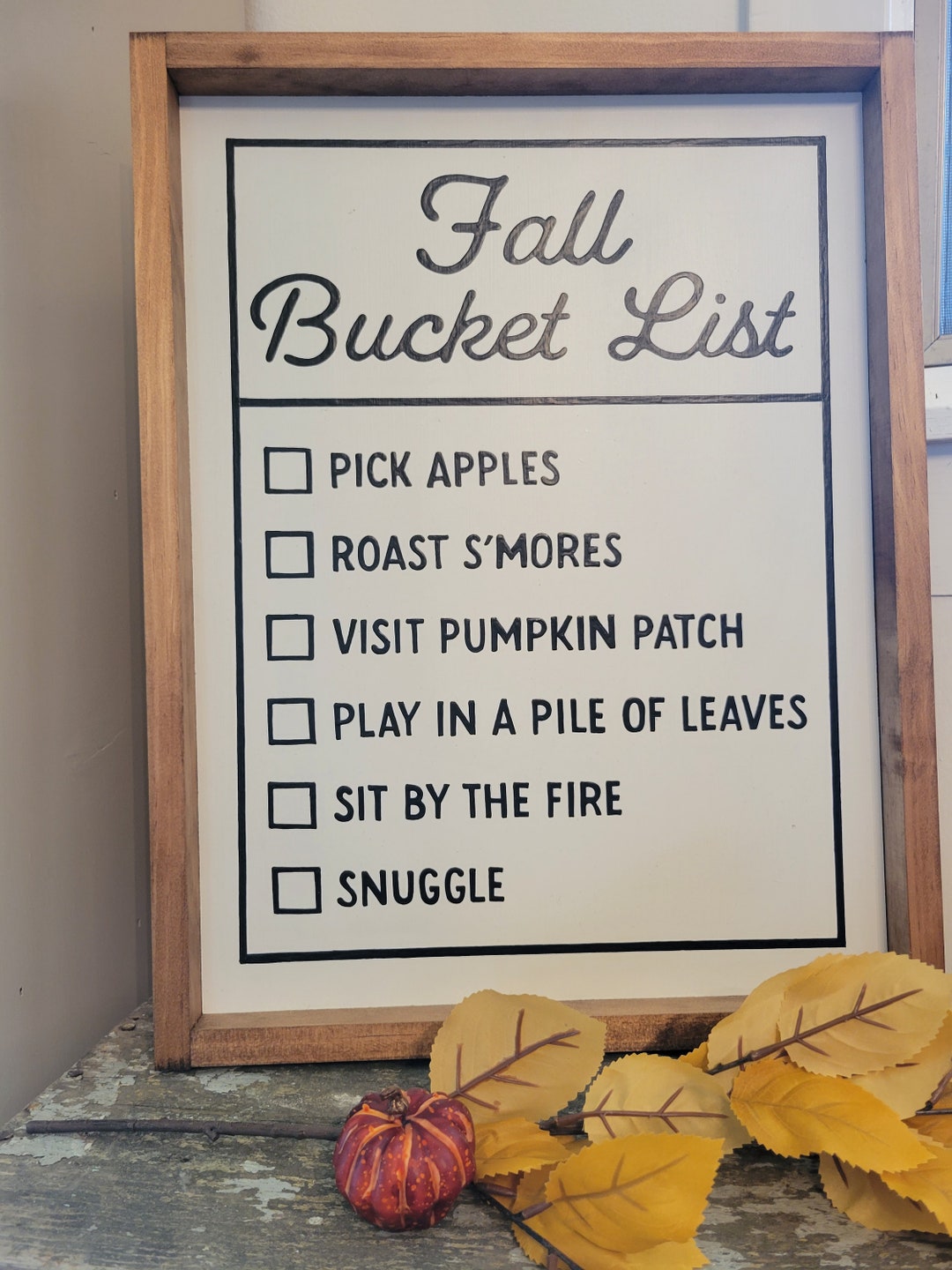 Fall Bucket List Sign Etsy fall-bucket-list-sign-etsy
