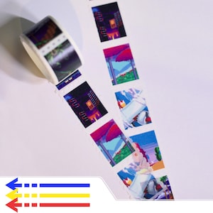 Sonic Stamp Washi Tape - Artist Designed and Made