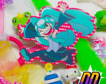 Hatsune Miku Jump Sticker