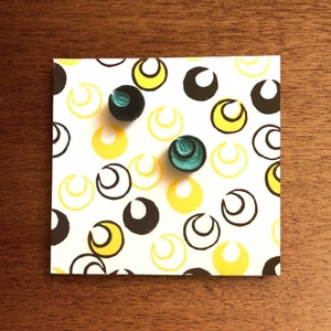 Stempelset kleine maan, gelaagd patroonontwerp, wassende maan rubberstempel voor kaarten maken, heksenstempel voor journaling, cadeau astronomieliefhebber