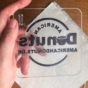 Acrylic clear blocks for rubber stamps, various sizes to choose, transparent base for cling photopolymer stamps, solid reusable mount image 7