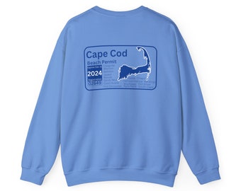 Cape Cod Shirt Beach Permit Unisex Shirt Preppy Shirt for Beach Lover Summer Sweatshirt for Ocean Lover Trendy Sweatshirt Cape Cod Lover Etsy