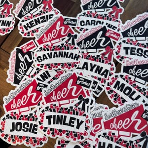 Personalized Locker Magnet: Custom Name, Team Colors, School Spirit