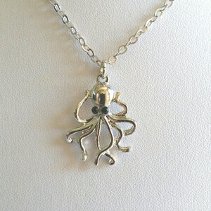 Octopus Chain Necklace, Sea Pendant, Fish Chain Necklace, Short Chain Fish Necklace ,Dolphin Pendant, Women Sea Necklace, Sea Pendant Fish