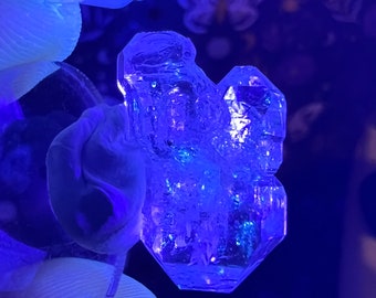 Petroleum Quartz | UV Reactive Petroleum Quartz | Enhydro Petroleum Crystal | DT UV Scepter Quartz