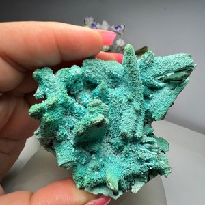 Chrysocolla after Azurite with Malachite - Chrysocolla Azurite Malachite Specimen | Rare Mineral Specimen