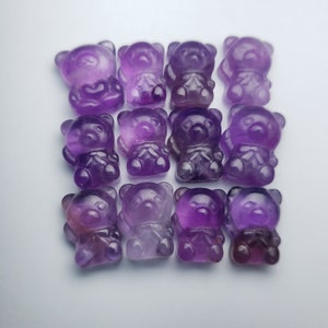 Mini Amethyst Bears image 5