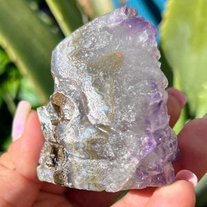 Amethyst Crystal Skull | Purple Amethyst Crystal Skull Figure | Amethyst Skull
